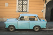 © jef 77 - vieille trabant bleue