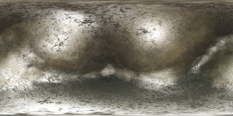 Wall Mural - The texture of the stone. Planetoid. HDRI. equidistant projection. Spherical panorama. panorama 360. environment map,