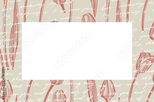 Collection of hand drawn flowers and plants. Botany. Set. Vintage flowers. Bl...