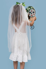 Little Dead Bride Looks In The Mirror And Terrifies