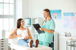 © Pixel-Shot - Female gynecologist working with pregnant woman in clinic