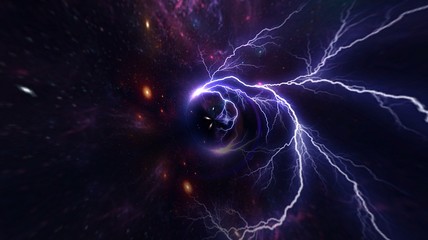 black hole, science fiction wallpaper. Beauty of deep space. Colorful graphics for background, like water waves, clouds, night sky, universe, galaxy, Planets, 