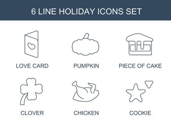Sticker - holiday icons