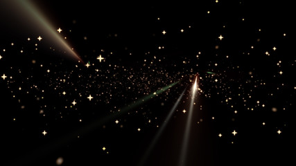 stars ray laser abstract background