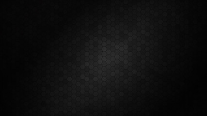 abstract black texture background hexagon. vector illustration.