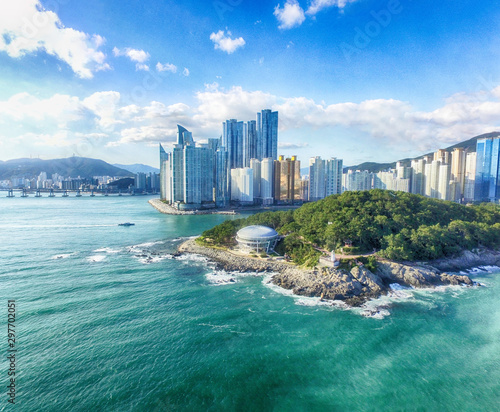 Fotografía Nurimaru observatory in dongbaekseom island, Haeundae, Busan, South Korea, Asia