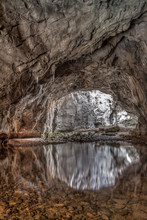 Natural Tunnel And Bridge In Rakov Skocjan Valley