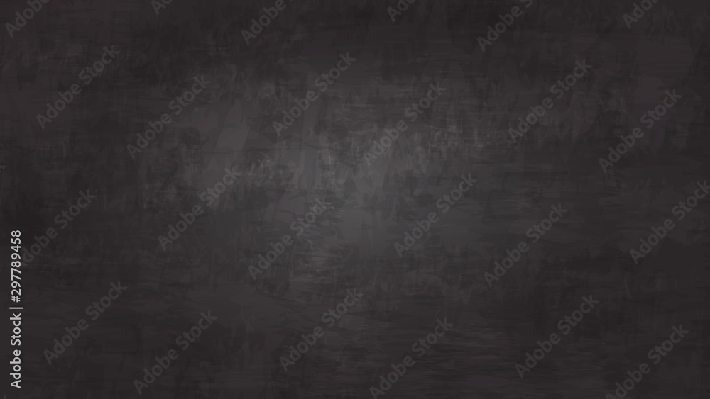 Realistic detailed chalkboard texture background . Vector - obrazy, fototapety, plakaty 