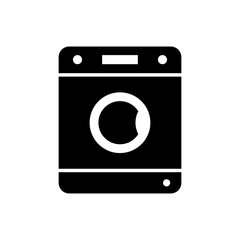 Sticker - washing machine icon