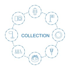 Poster - 8 collection icons