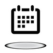 calendar icon vector