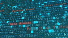 Digital Wall Virus Data Breach, System Failure Due To Hacker Server Cyber Attack