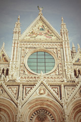 Wall Mural - The Duomo of Siena in Tuscany, Italy