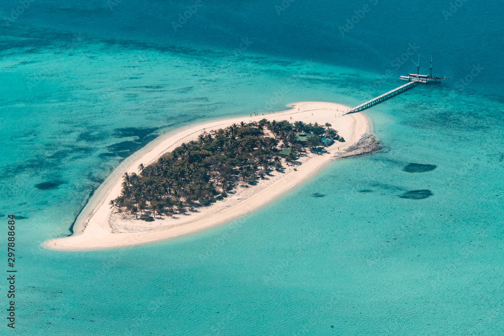 Fiji Island Blue Ocean Beach Private
