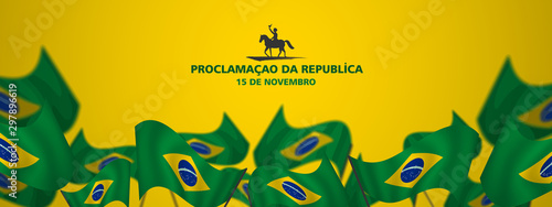 Fotomural November 15, proclamation of the republic, Brazil, translation (15 de novembro p