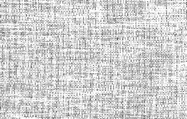 Wall Mural - vector fabric texture. distressed texture of weaving fabric. grunge background. abstract halftone ve