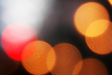 Wall Mural - bokeh. background. lights. Christmas. new Year. garland.