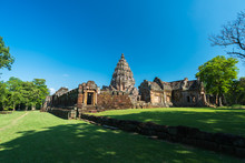 Prasat Khao Phanom Rung Historical Park In Buriram, Thailand