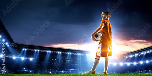 With endless will to victory. Mixed media