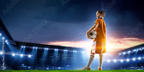 With endless will to victory. Mixed media