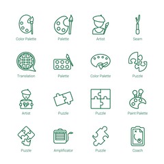 Sticker - skill icons