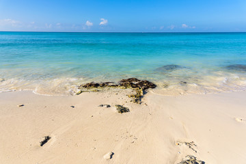 beautiful seascape of the caribbean