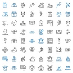 Sticker - ornament icons set