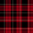 Red plaid pattern vector background