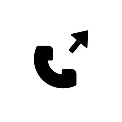 Wall Mural - phone out phone icon vector