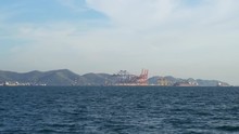 Footage For Editorial Use Only, Laemchabang Port,Chonburi Province, Thailand