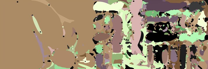 abstract modern art background with shapes and gray gray, rosy brown and very dark green colors