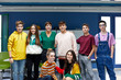 © ALTO IMAGES/Stocksy - A group of teenage students and their teacher's portrait