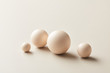 © 365mm/Stocksy - Set of white balls in different sizes