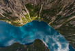 © AmazingAerialAgency - Aerial view above of Norwegian Fjords.
