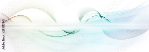 linien raum bewegung banner