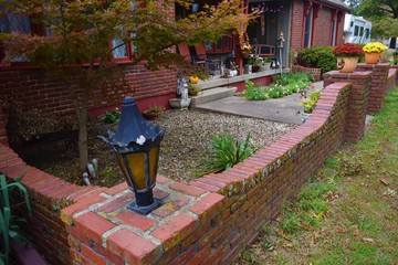 Wall Mural - Patio Garden