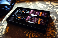 Men's Clothing Accessories,  New Suspenders In Their Box.