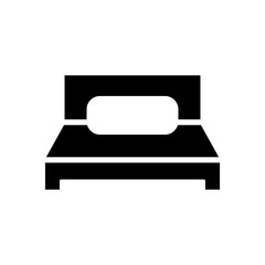 Sticker - bed icon trendy