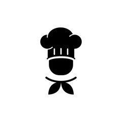 Canvas Print - Chef hat icon