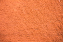 The Texture Of The Red Rock Wall