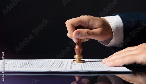 Fotografía Lawyer, notary, attorney, legal concept