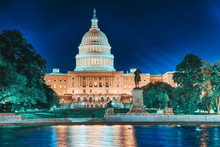 Washington, USA, United States Capitol, Ulysses S. Grant Memorial.