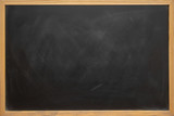 Fototapeta Sypialnia - Abstract texture of chalk rubbed out on blackboard or chalkboard background, can be use as concept for school education, dark wall backdrop , design template , etc.