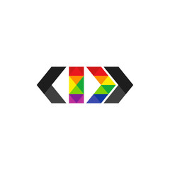 Vector Logo Letter Developer Logo D