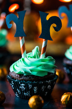 Witch Cupcake For Halloween.
