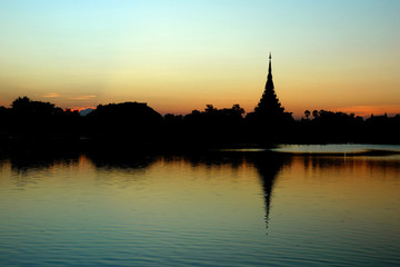 Sticker - Thailand Khon Kaen Sunset