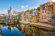River side view from Girona Spain