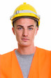 © Ranta Images - Face of young handsome man construction worker
