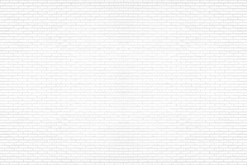 Wall Mural - Modern white brick wall texture background for wallpaper and graphic web design.