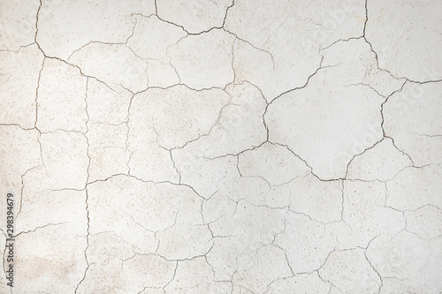 Fotomural crack concrete wall or Cement wall background